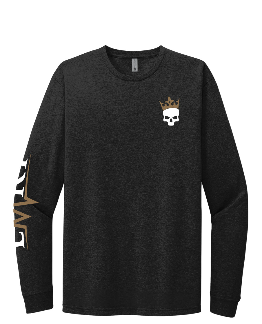 Black Long Sleeve Survive Tee