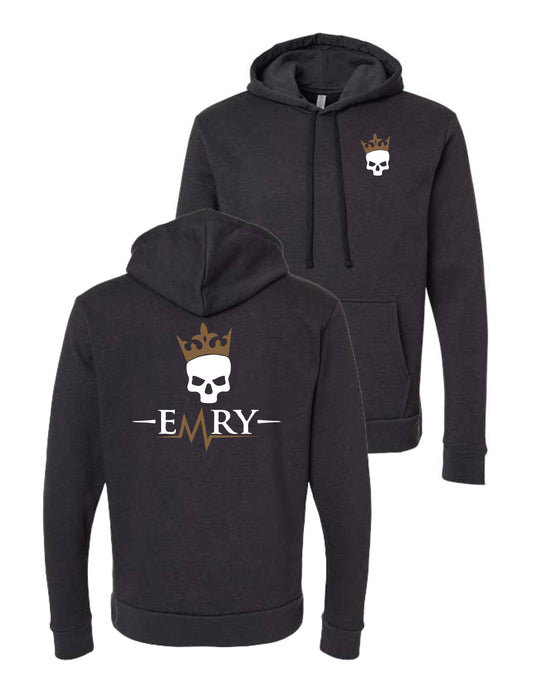 EMRY Heather Black Hoodie