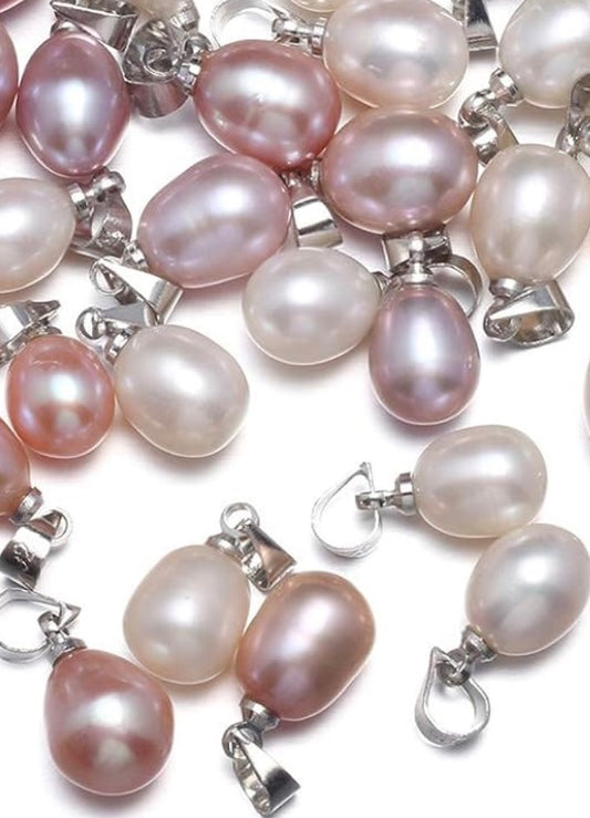 Mounted Rice Pearl